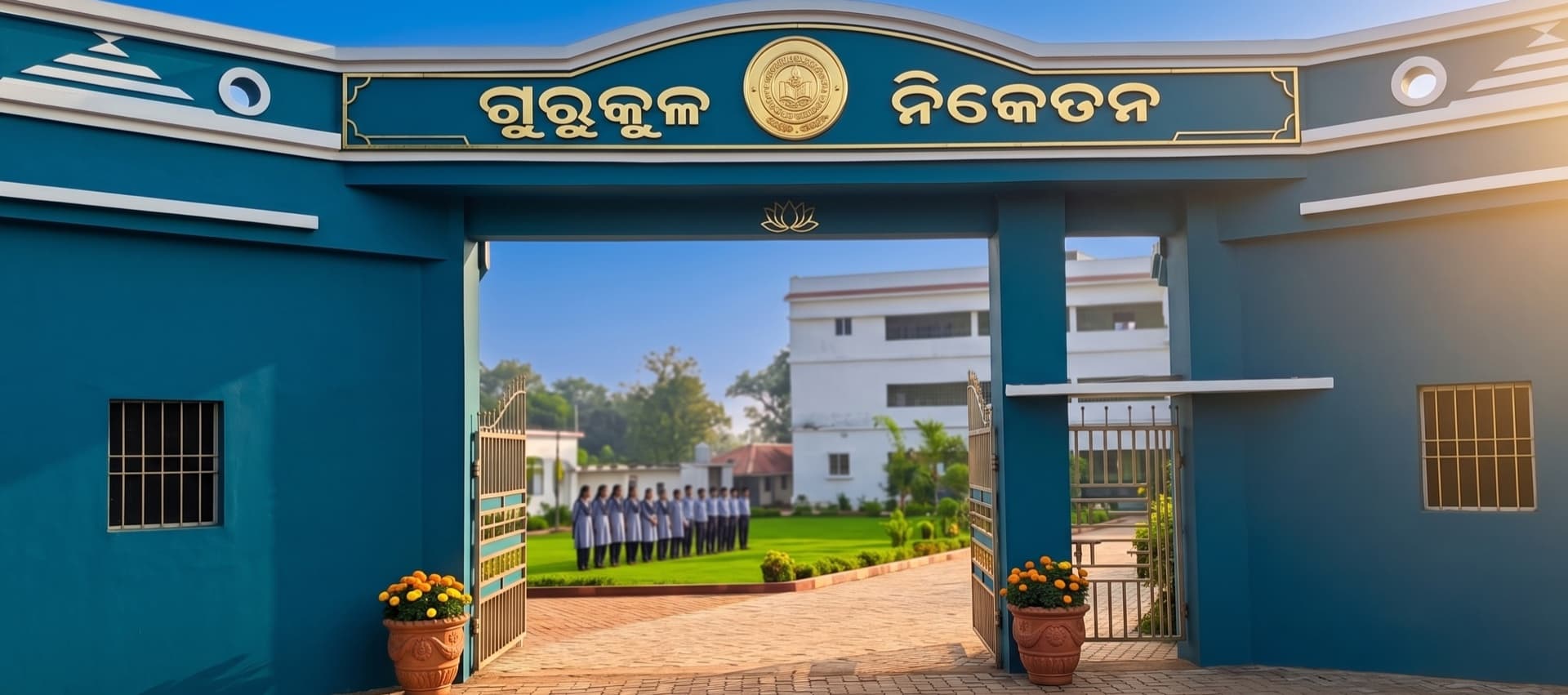 School Gate — Main Entrance